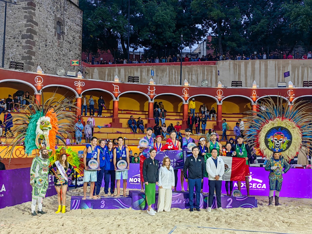 Culmina el NORCECA en Tlaxcala