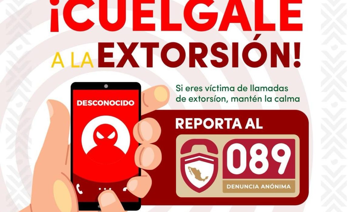 DSP de Huamantla hace un llamado a la población a denunciar llamadas de extorsión