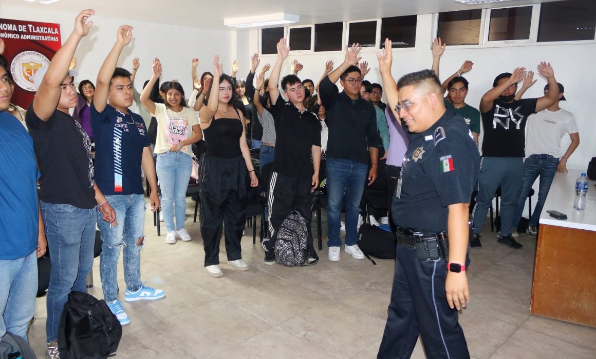 Continúa UATx con jornadas de prevención del delito y cultura de paz