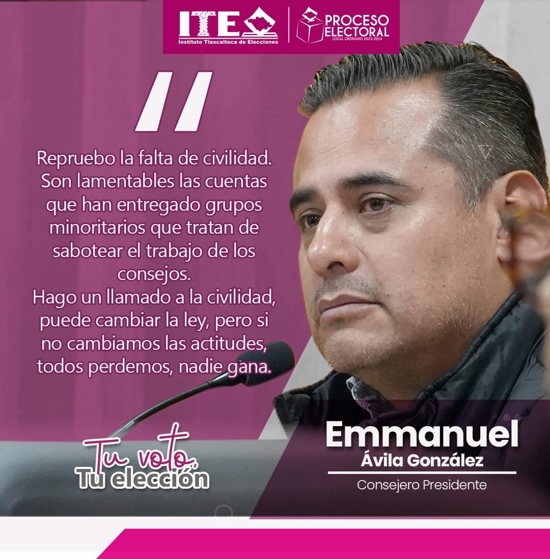 Confirma ITE problemas en 8 municipios para concluir cómputo de votos