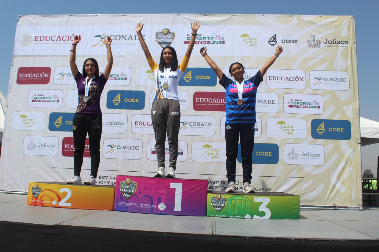 Consigue Natalia Pineda su segunda presea de plata en nacionales CONADE 2024