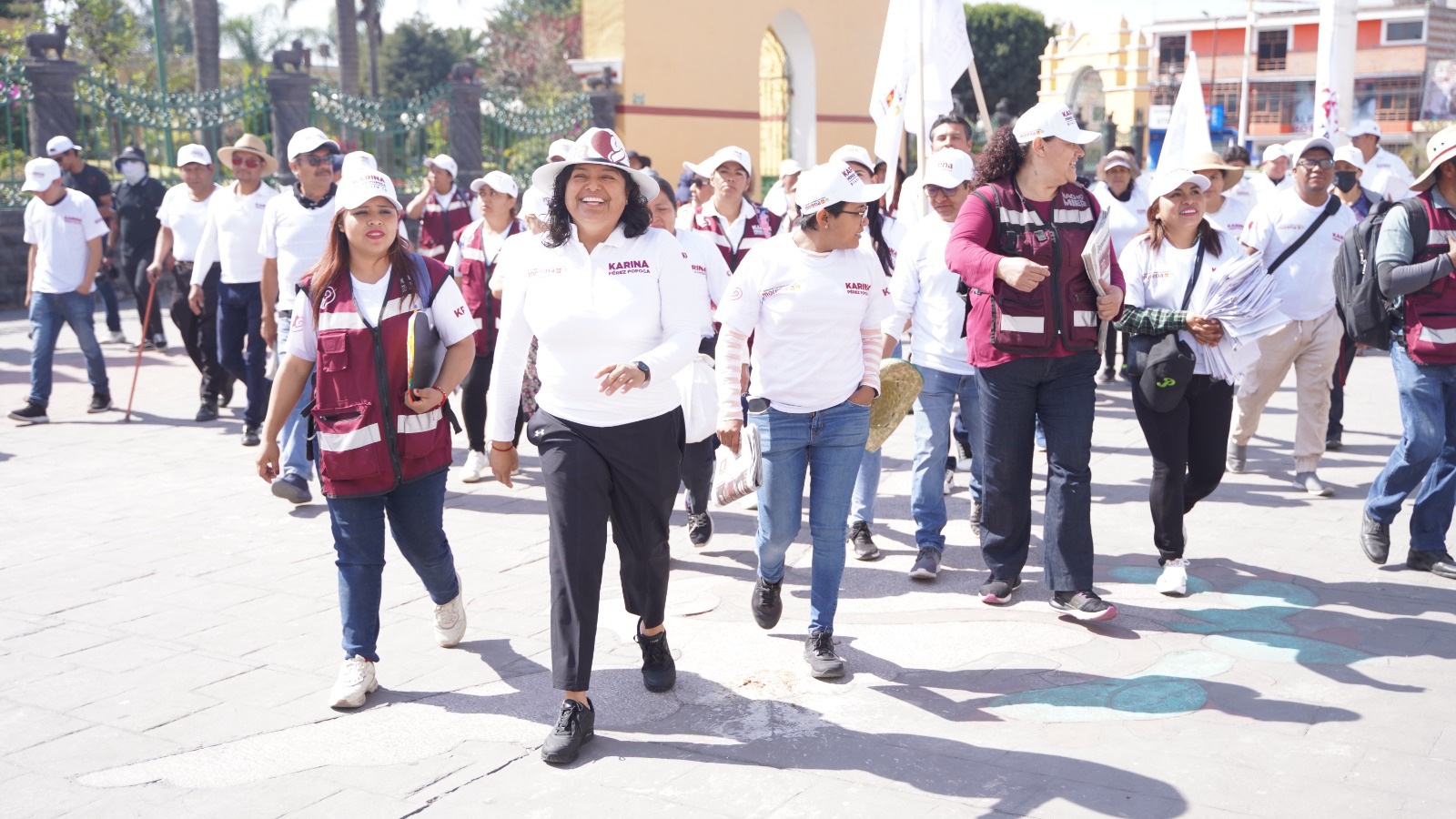 Karina Pérez Popoca caminará de la mano con Omar Muñoz Alfaro, candidato a la alcaldía de Cuautlancingo
