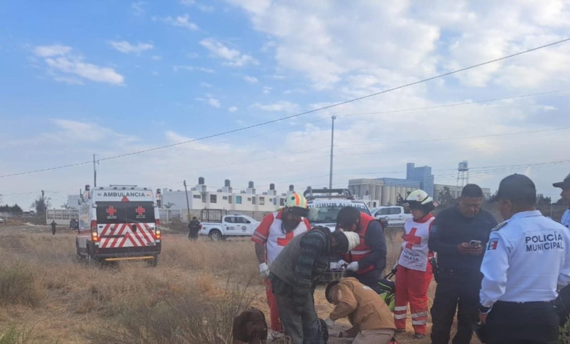 Balean a hombre en terrenos de labor de Calpulalpan
