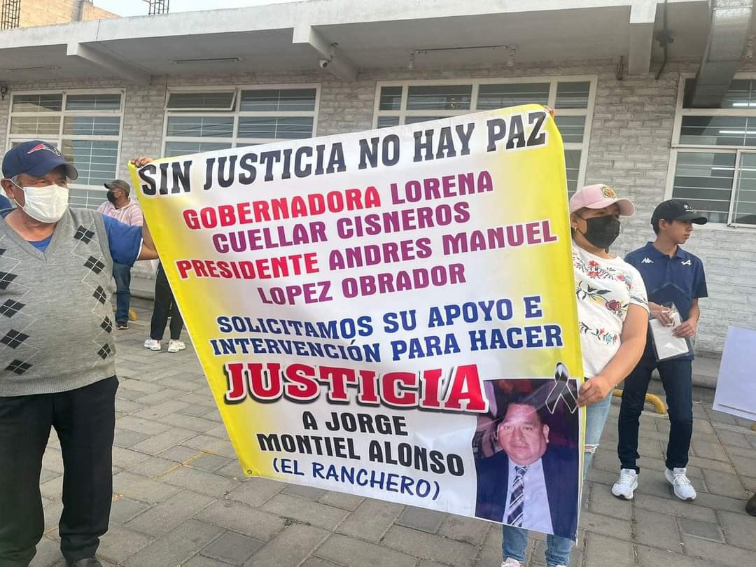 Marchan en Huamantla y exigen justicia para "El Ranchero"