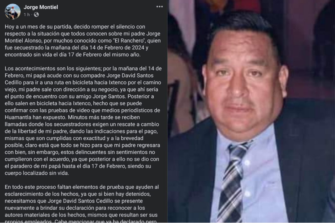 Hermano de exedil de Huamantla involucrado en secuestro y muerte de empresario