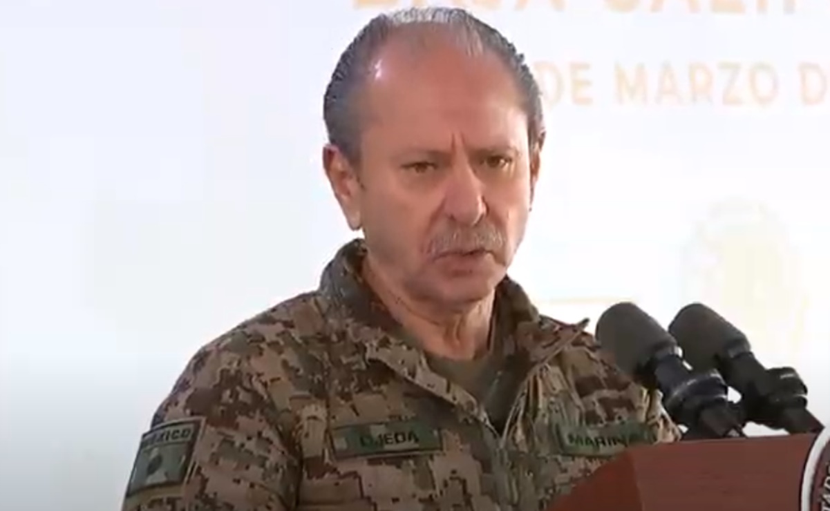 Secretario de Marina reta a críticos a presentar pruebas por ingreso de fentanilo con “facilidad” a México