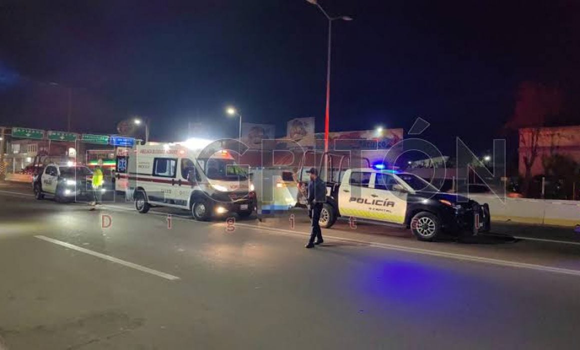 Hombre muere atropellado al intentar cruzar carretera Chiautempan-Apizaco