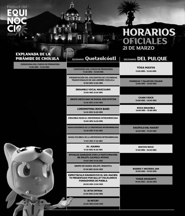 Festival “Equinoccio 2024” listo para recibir a miles de visitantes