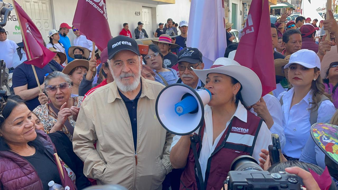 Álvarez Lima y Ana Lilia Rivera inician campaña por la reelección en el Senado con enfoque austero
