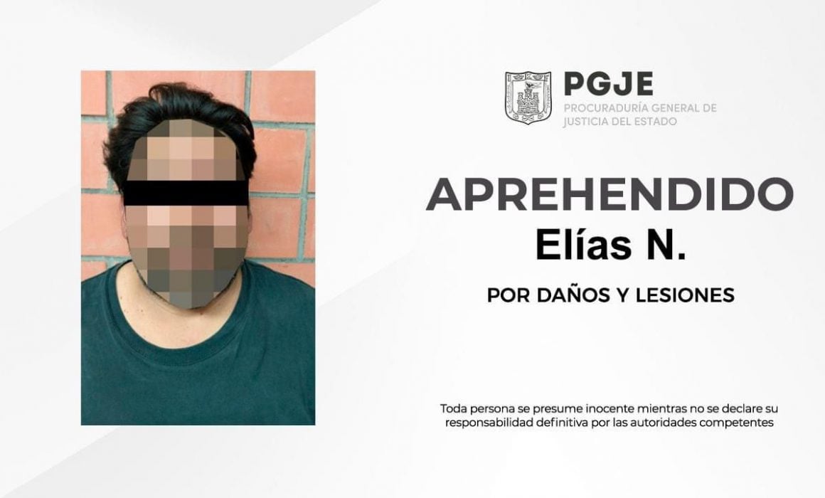 Aprehendido por daños y lesiones en Ixtacuixtla