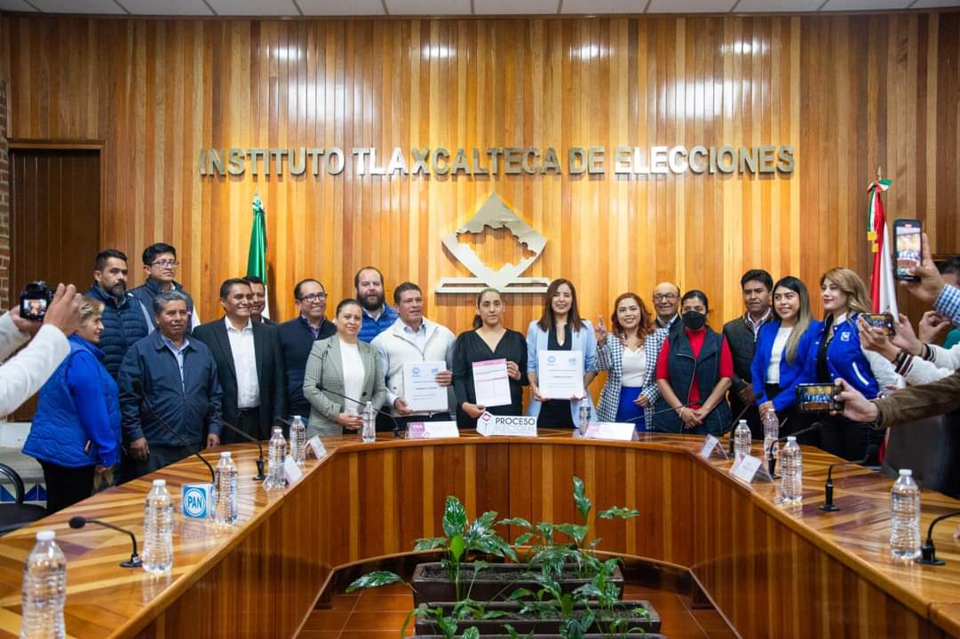 Pan Tlaxcala registra a candidatos a diputaciones locales: destacan dos políticos “chapulines”