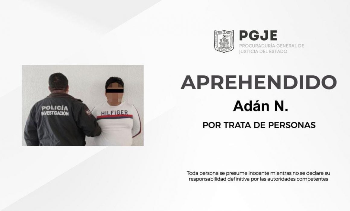 Aprehendido por trata de personas tras rescate de víctima