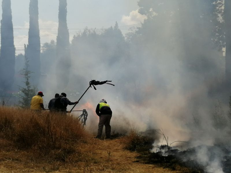 Asciende Tlaxcala al segundo lugar nacional por incendios forestales