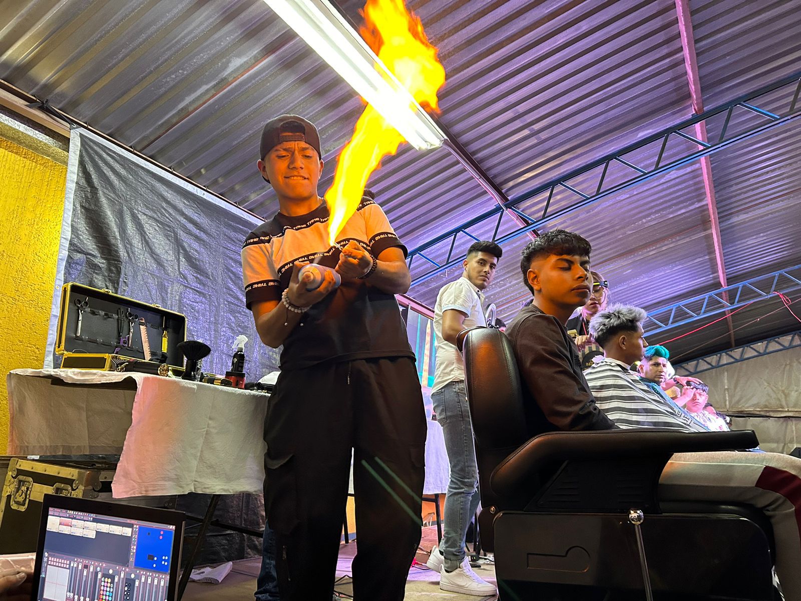 Se realiza con éxito Batalla De Barberos En Tlaxcala