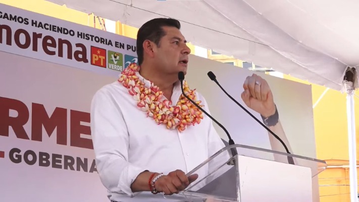 Alejandro Armenta inicia campaña con respaldo de Claudia Sheinbaum