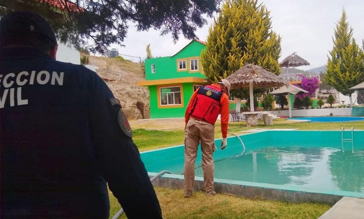 Realiza PC Huamantla recorridos en balnearios y centros recreativos