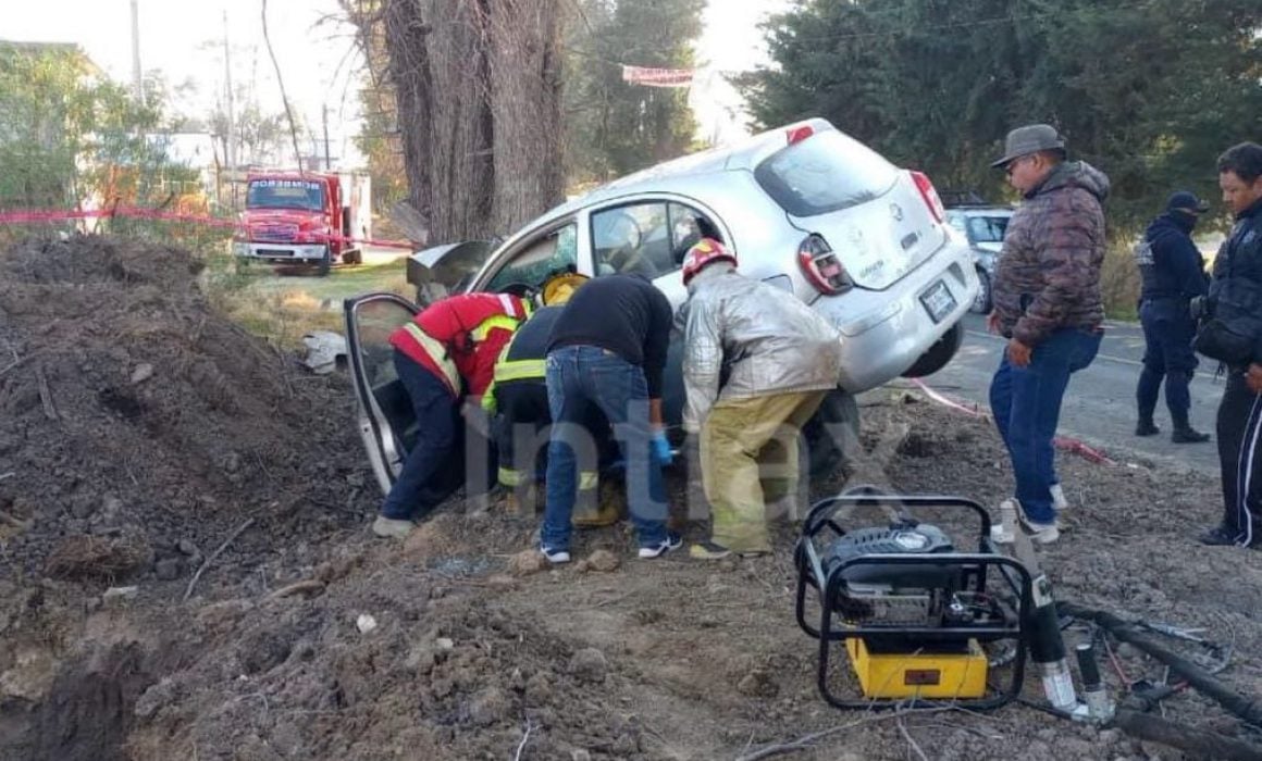 Joven fallece en accidente por exceso de velocidad en Nanacamilpa