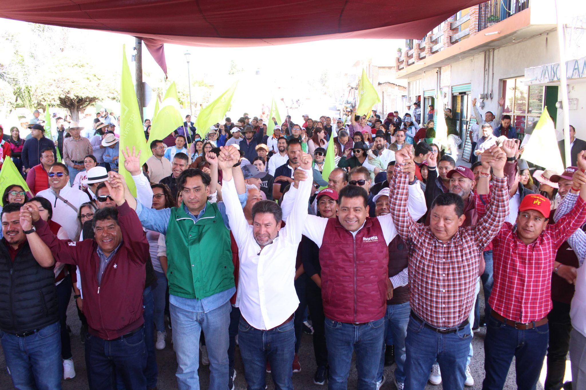 Ray Vázquez promete voluntad al pueblo de ganar elecciones; inicia campaña