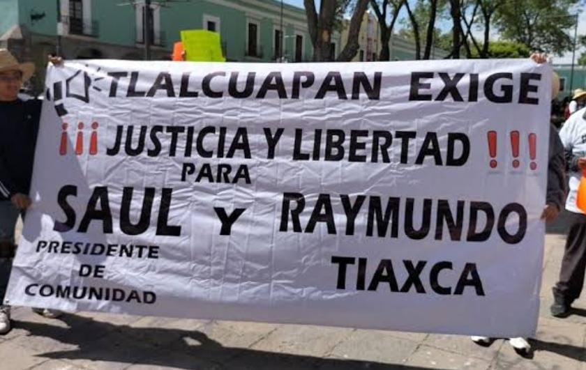 Tras libertad de tiaxca, interpondrán amparo para liberación de presidente de Tlalcuapan