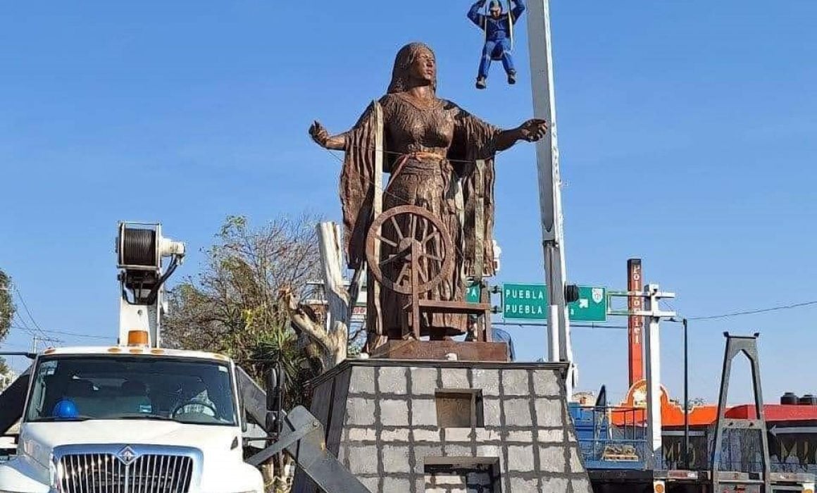 Prepara Chiautempan inauguración de estatua de La Hilandera