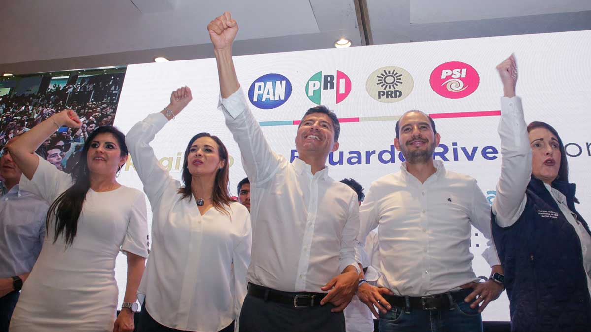 Alcalde de Puebla asegura que funcionarios que asistieron al evento de Eduardo Rivera no violaron la Ley Electoral