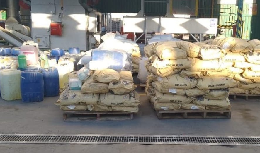 Destruyen en Edomex precursores químicos decomisados en Tlaxcala