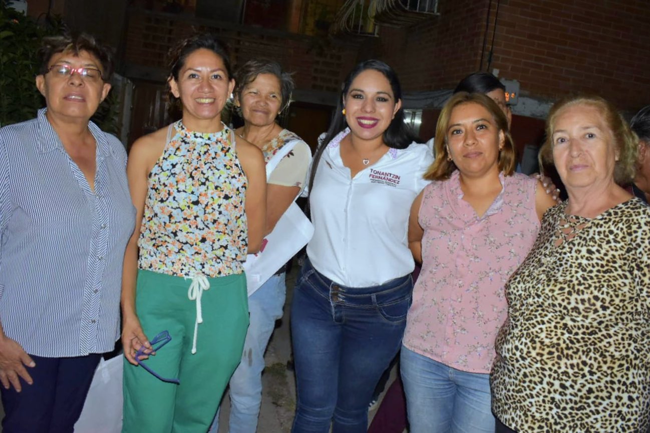 Tonantzin Fernández fortalece su campaña rumbo a la presidencia municipal de San Pedro Cholula