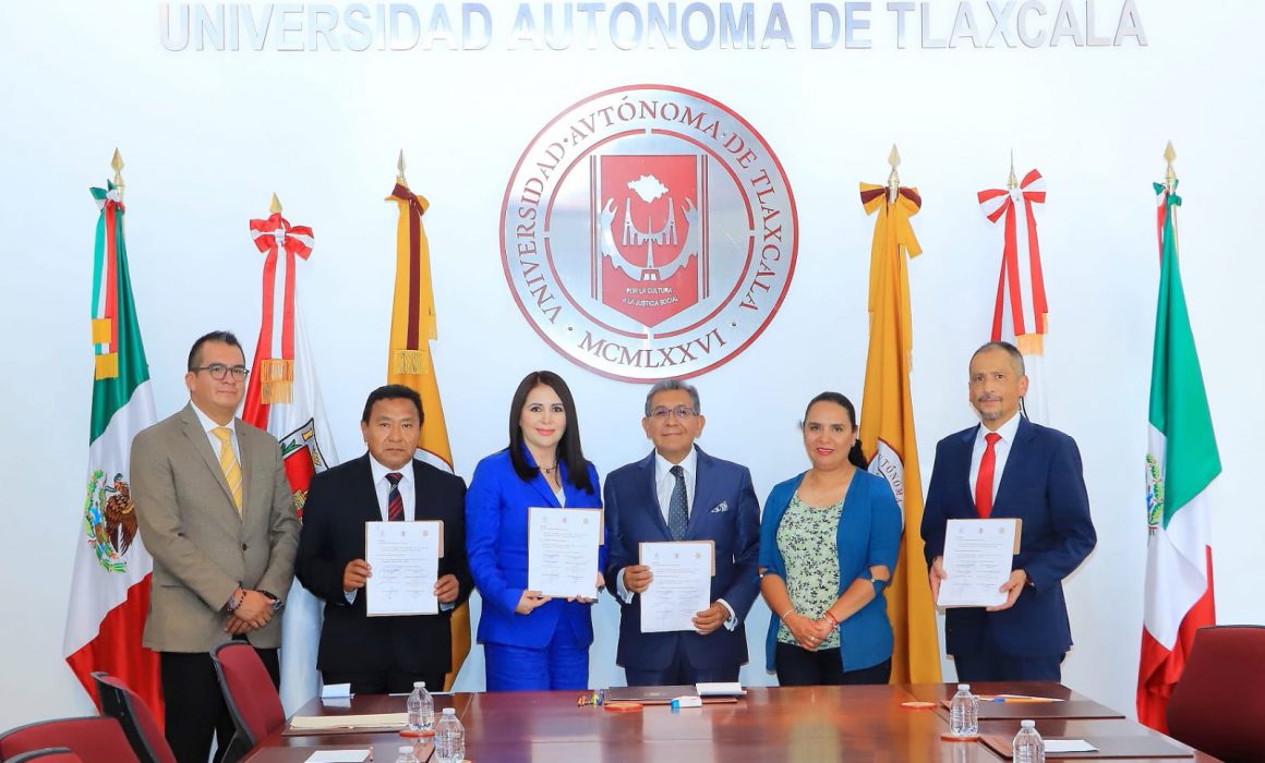 Concretizan UATx y Poder Judicial trabajo conjunto para profesionalización