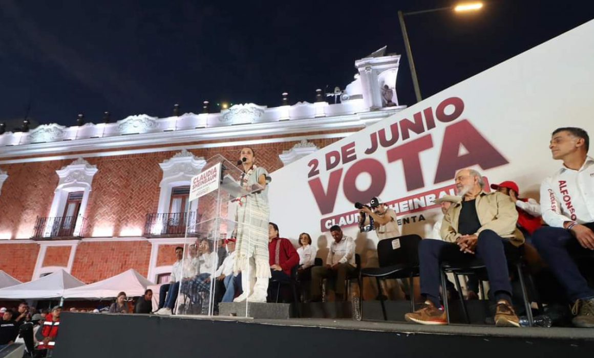 Lorena Cuéllar una gran gobernadora de Tlaxcala: Claudia Sheinbaum