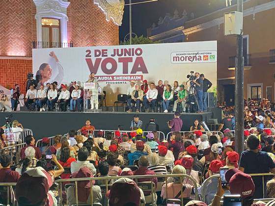 De que vamos a llegar, vamos a llegar a la presidencia: Sheinbaum