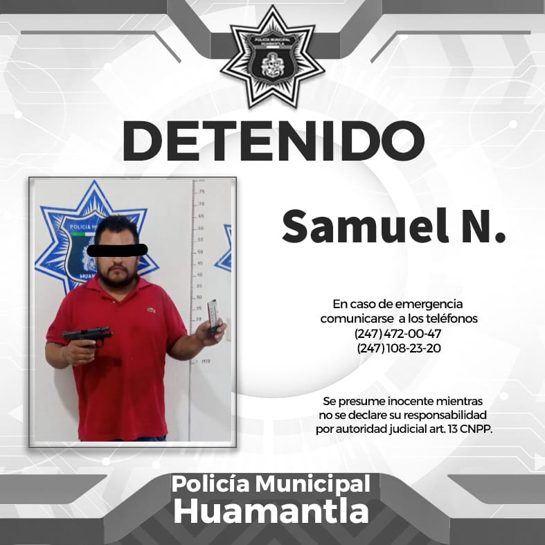 Con cinturones de seguridad en las carreteras policía de Huamantla salvaguarda la integridad de sus habitantes  