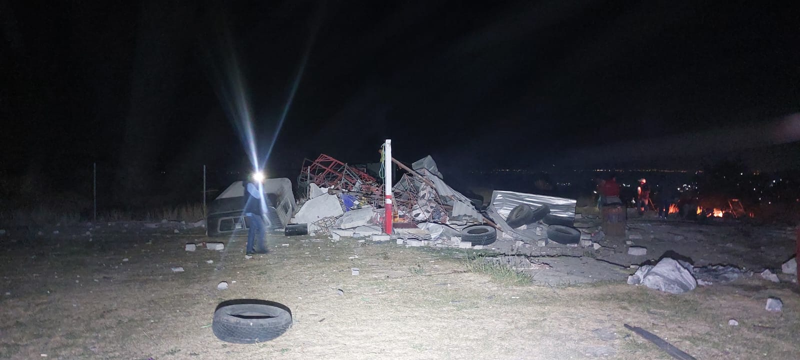 Explota polvorín en Zacualpan; no hubo lesionados