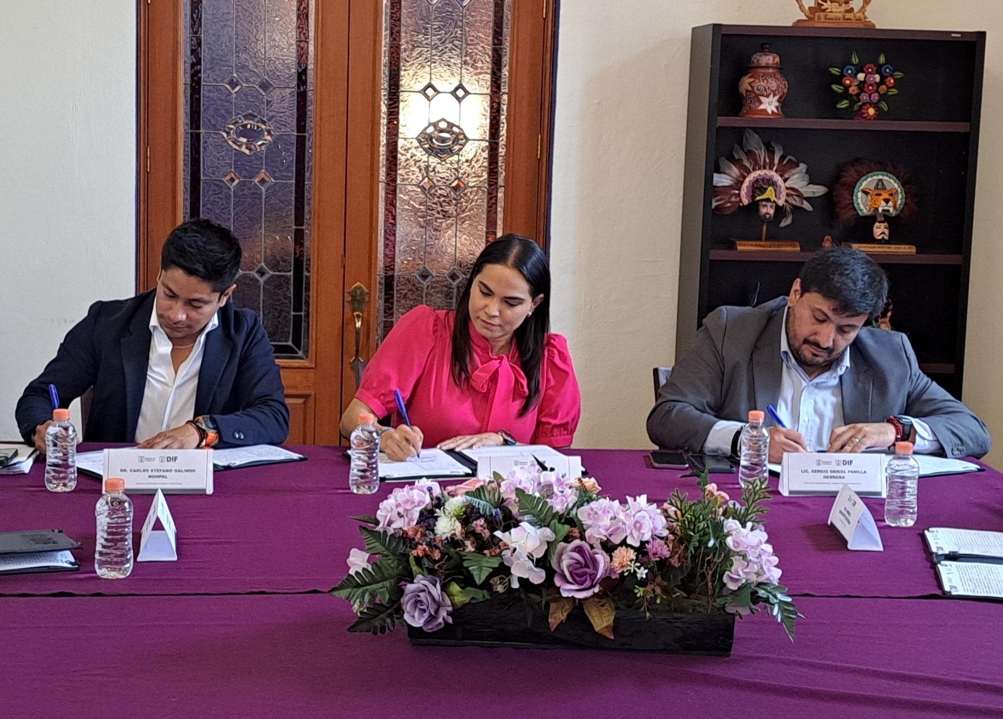 SEDIF y subsistemas educativos firman convenio para combatir enfermedades renales en estudiantes