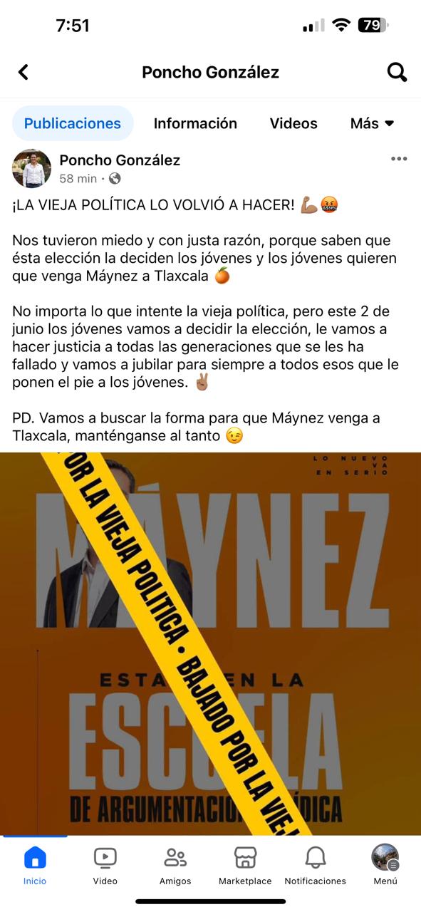 Cancelan visita de Jorge Álvarez Máynez a Tlaxcala