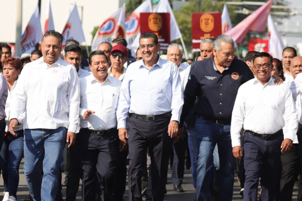 En Día del Trabajo, sindicalizados exigen jornada de 40 horas semanales