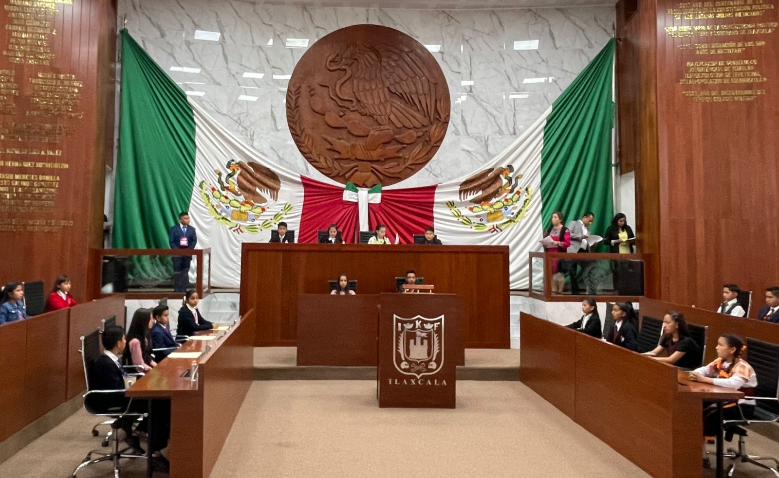 Coinciden Parlamento Infantil 2024 en el Cuidado del Medio Ambiente, Derechos Humanos y Acceso a Educación Inclusiva