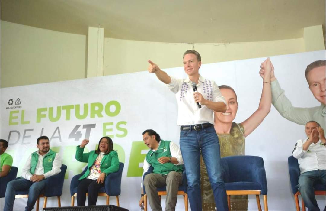 Respalda Manuel Velasco a candidatos de PVEM en Tlaxcala