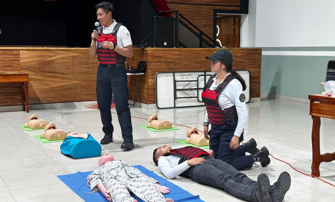 Inician cursos de primeros auxilios en Huamantla