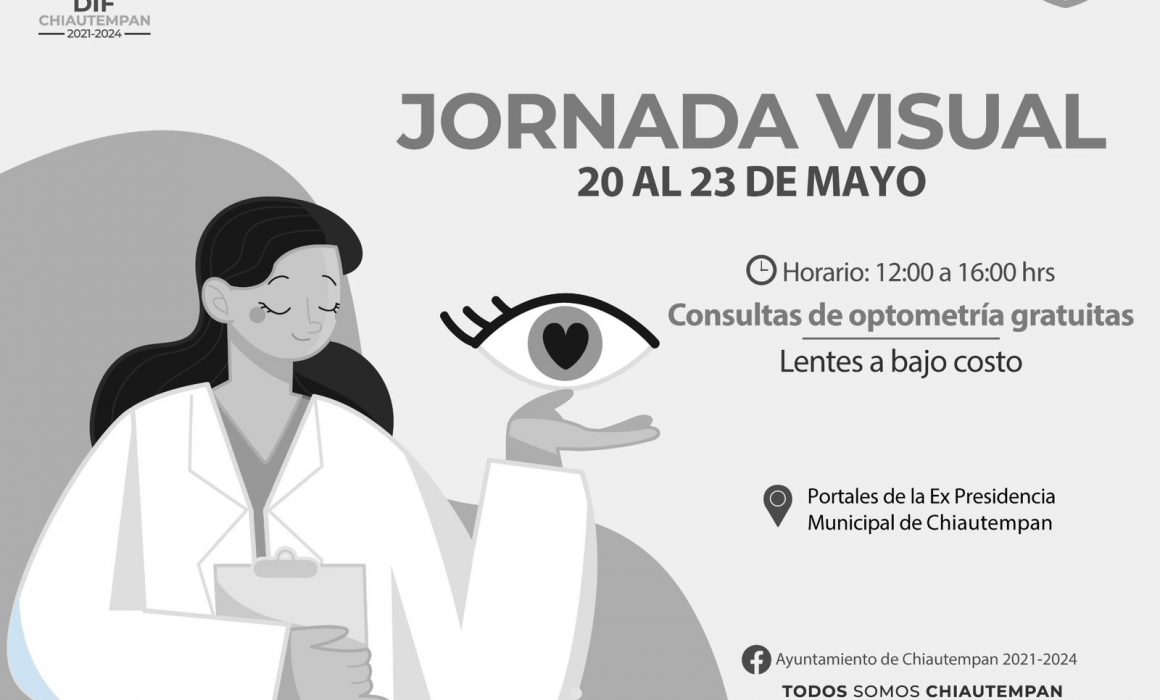 Invita Ayuntamiento de Chiautempan a jornada visual