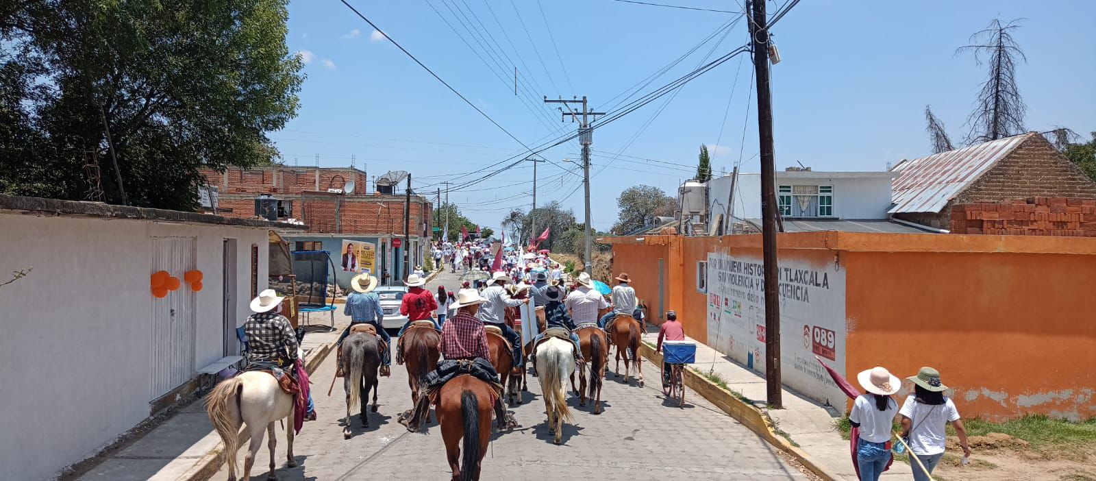 Promueve Yonca el voto masivo por morena en Tocatlán y Zitlaltepec