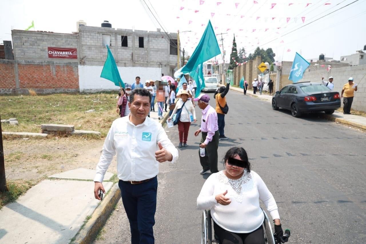 Con su voto digan no a la regresión y a los que le quedaron mal a Chiautempan: Memo Berruecos