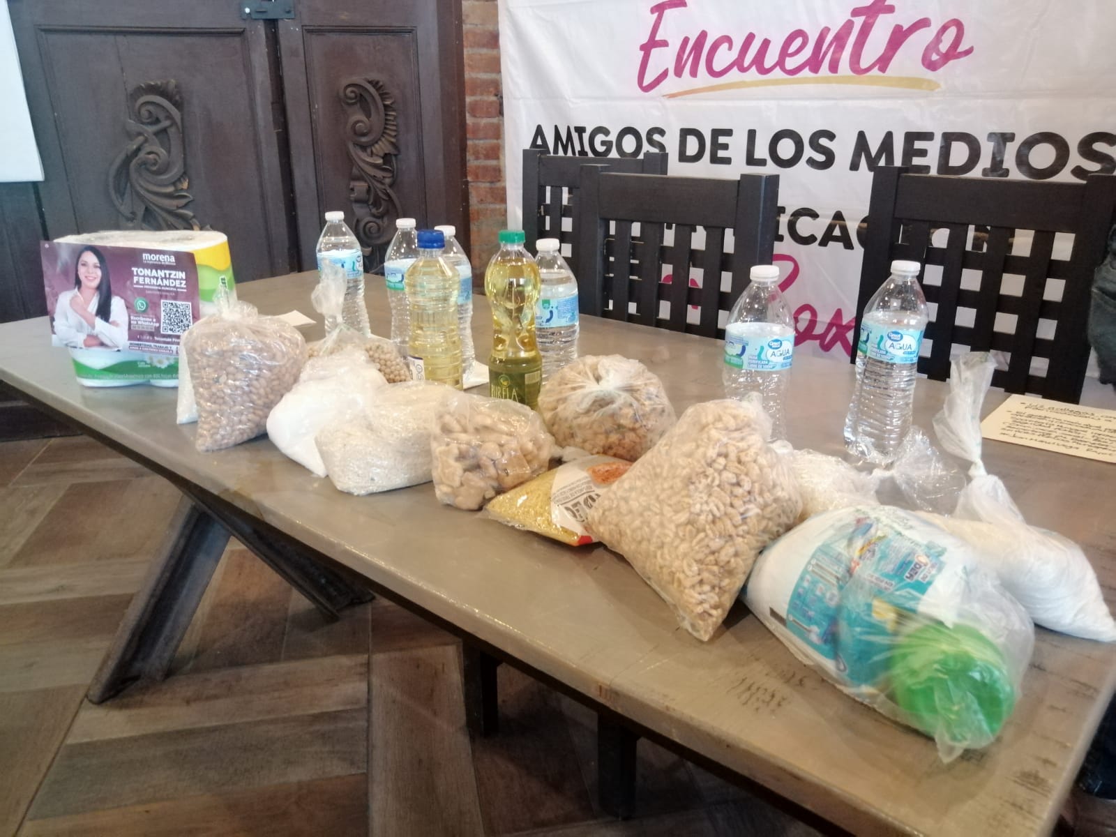 Coacción del voto con despensas en San Pedro Cholula: Roxana Luna