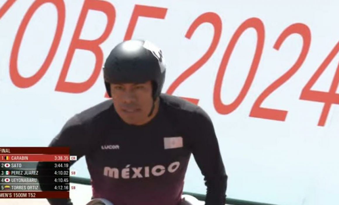 Brilla Leonardo Pérez Juárez en Campeonato Mundial de Atletismo Kobe 2024