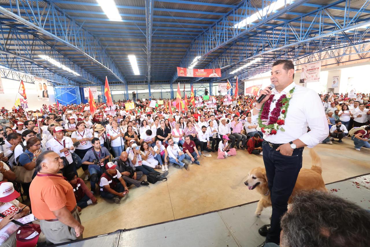 Alejandro Armenta minimiza rrobo de boletas electorales en Puebla