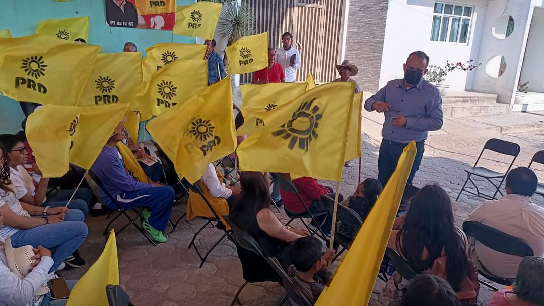 Anuncia PRD Tlaxcala a Sergio Juárez como presidente interino tras renuncia de Patricia Zenteno