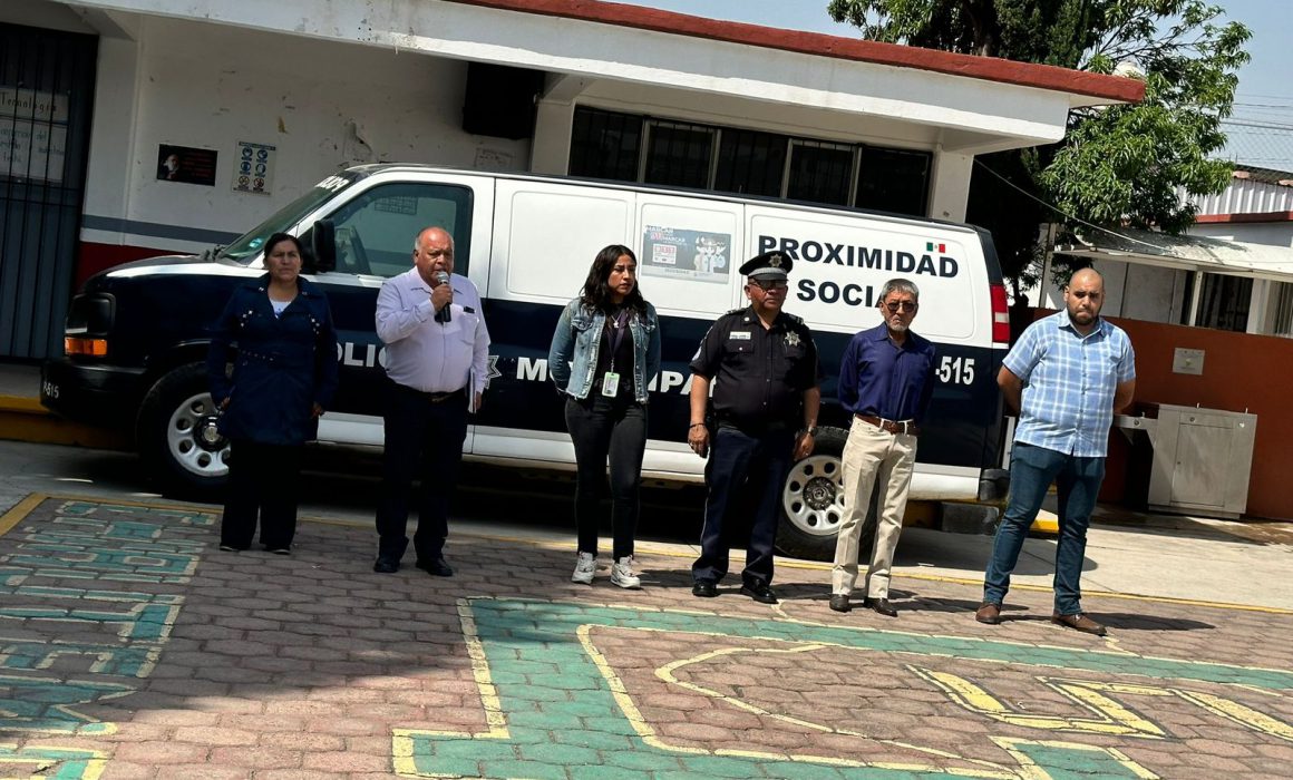 Policía de Chiautempan promueve Feria de seguridad Vial