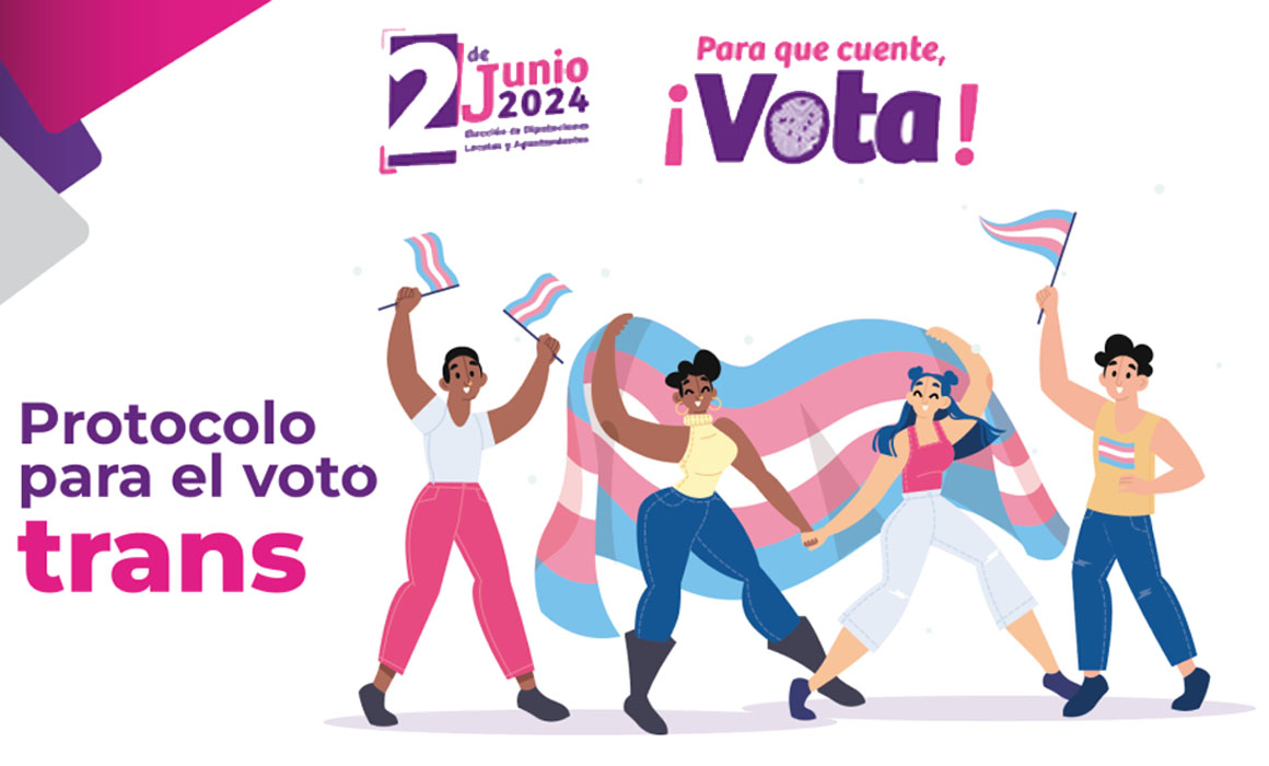 INE cuenta con un protocolo para la votación Trans