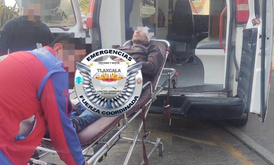 Tras intentar robar una motocicleta, golpean a presunto ladrón en Apizaco