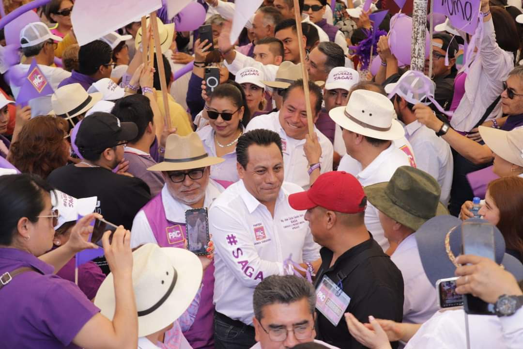 Bajo cobijo del PAC, SAGA busca simpatía de apizaquences