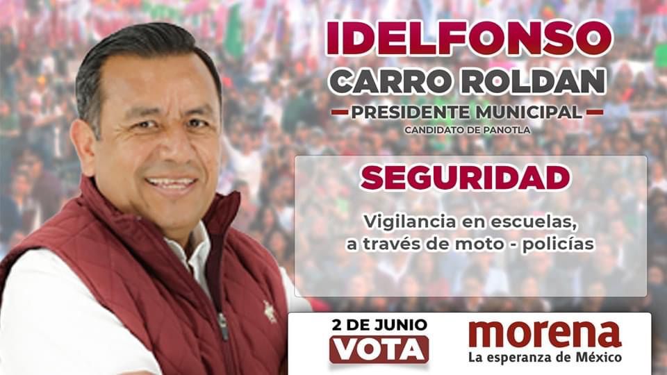 Atenderá Idelfonso Carro la seguridad en Panotla y se implementará una estrategia vecinal